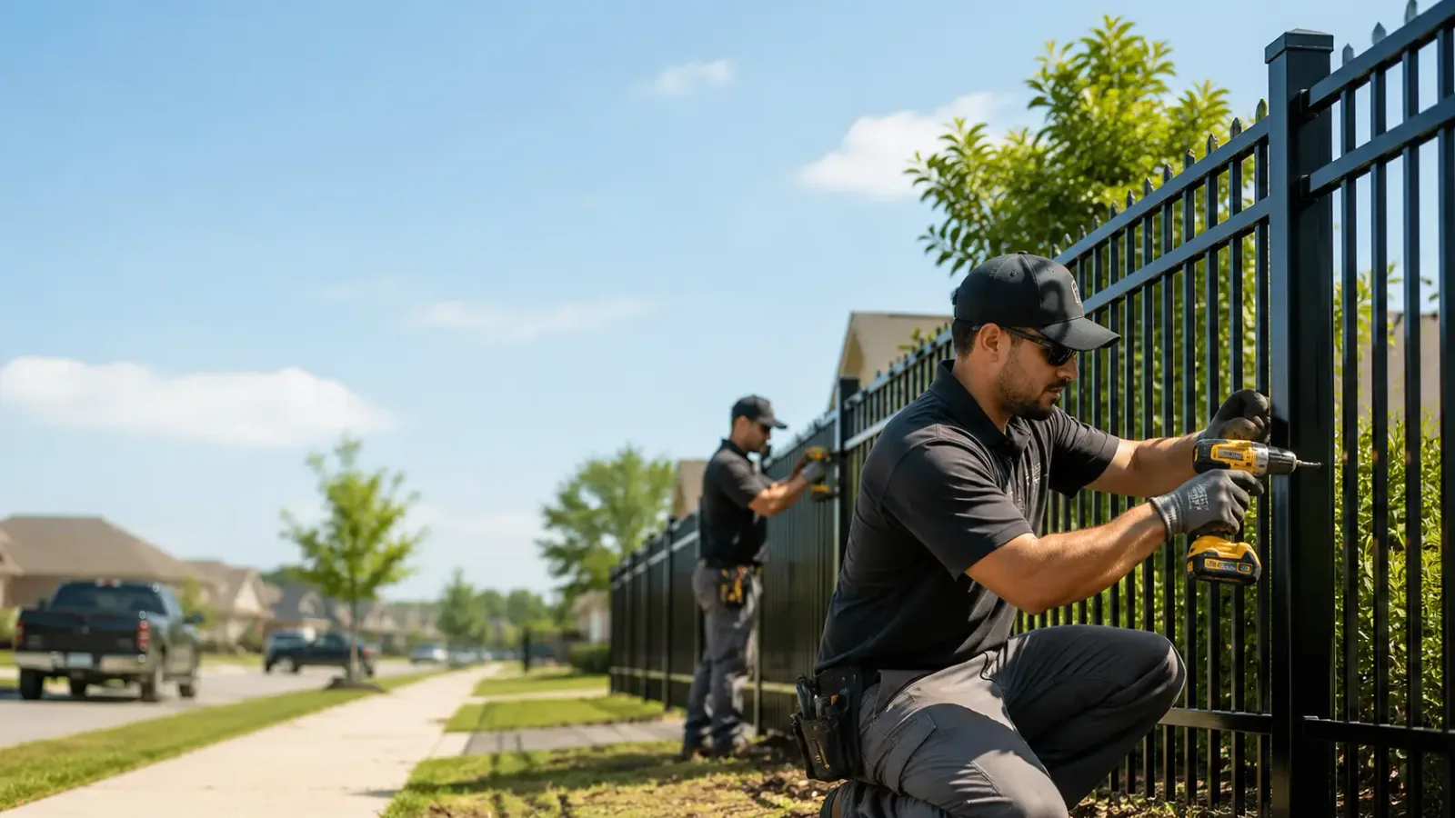 Metal Fence Installation in Rock View, WV